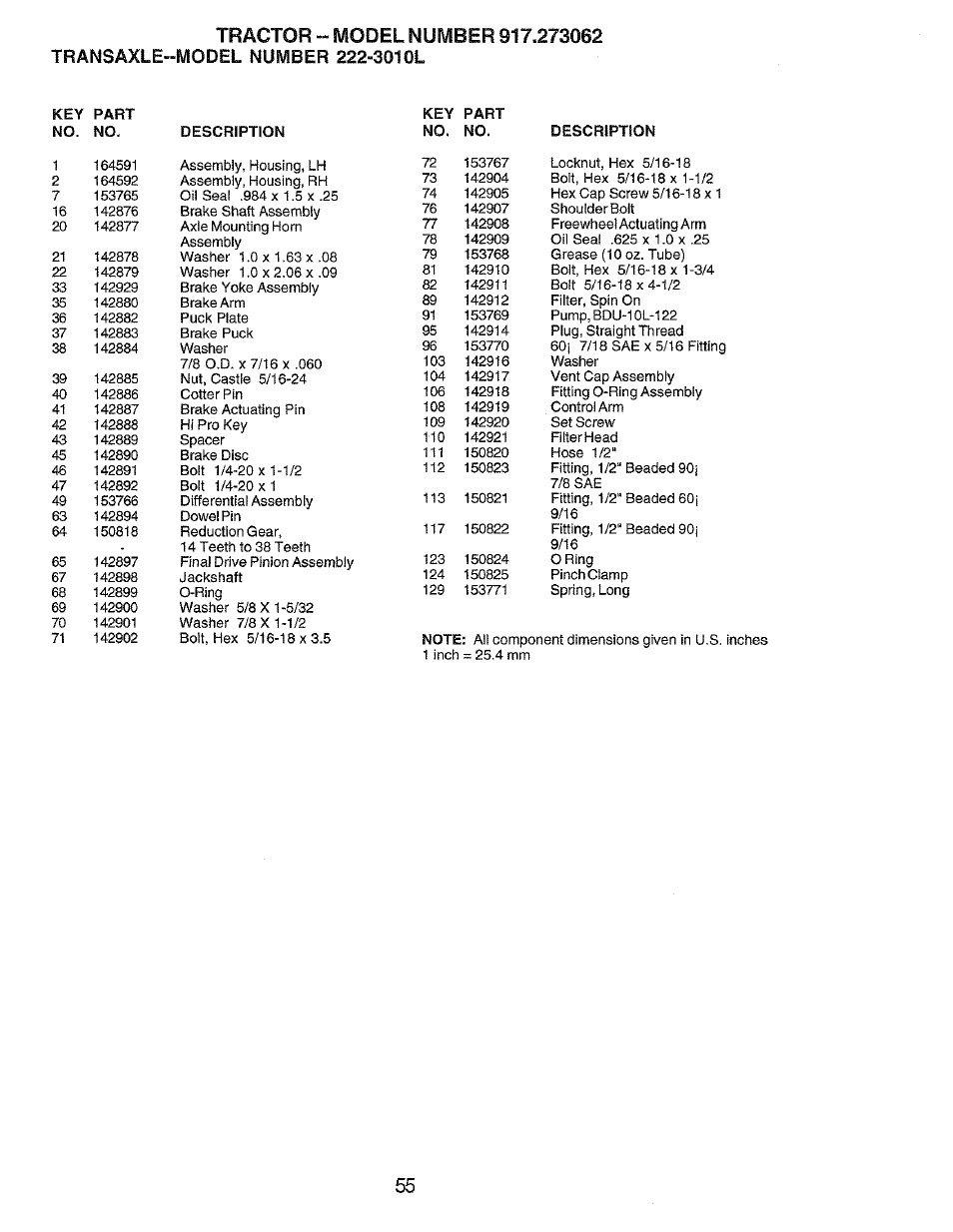 Craftsman 917.273062 User Manual | Page 55 / 68