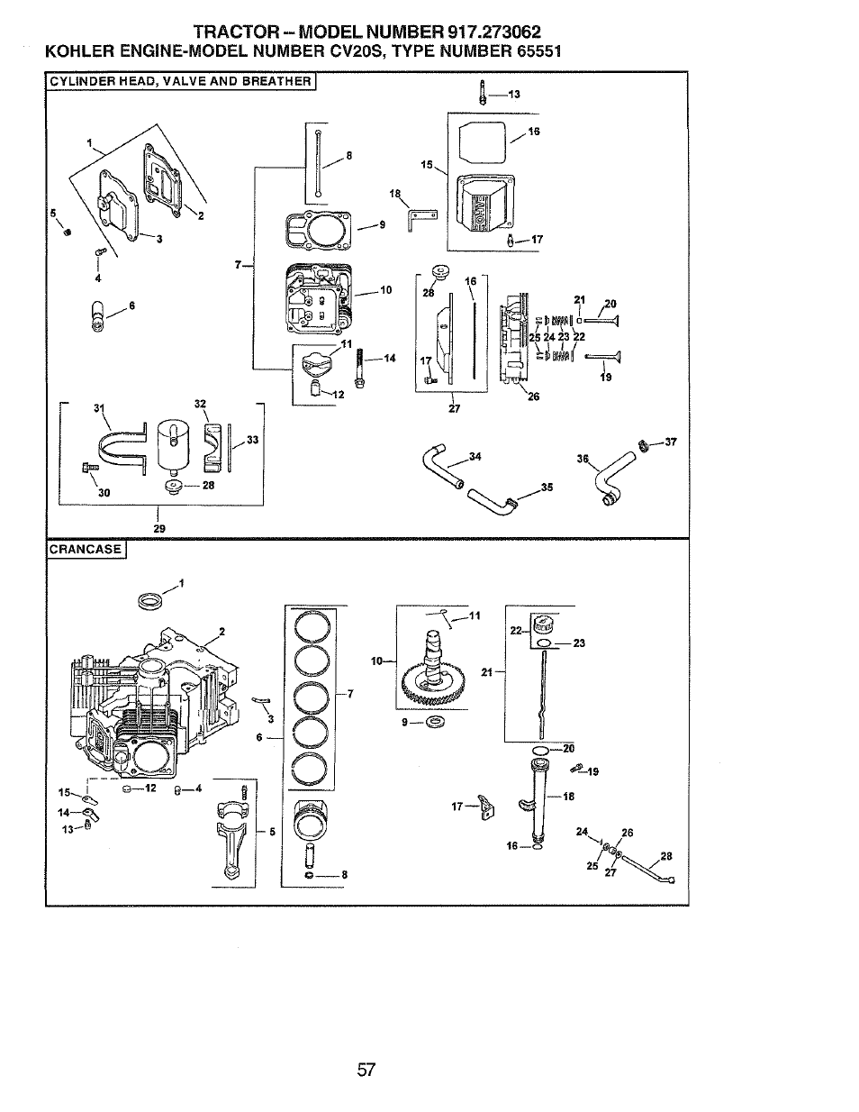 Craftsman 917.273062 User Manual | Page 57 / 68