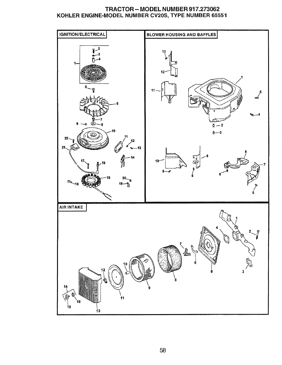 Craftsman 917.273062 User Manual | Page 58 / 68