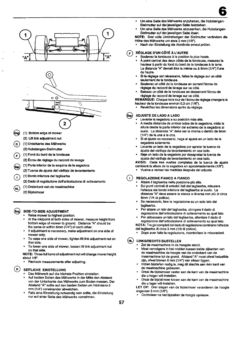 0@ o | Craftsman 25949 User Manual | Page 57 / 68