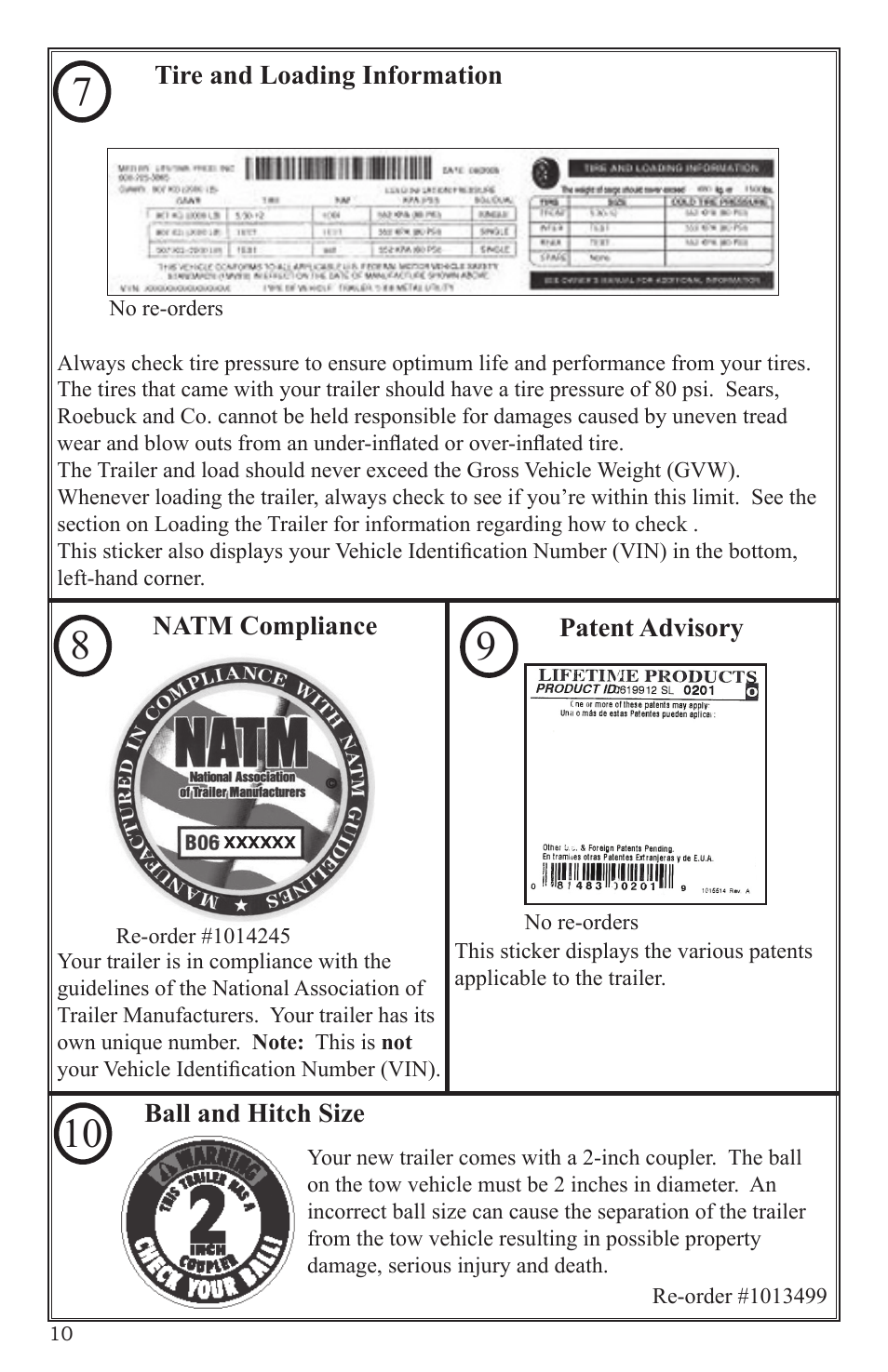 Craftsman 0220 User Manual | Page 10 / 56