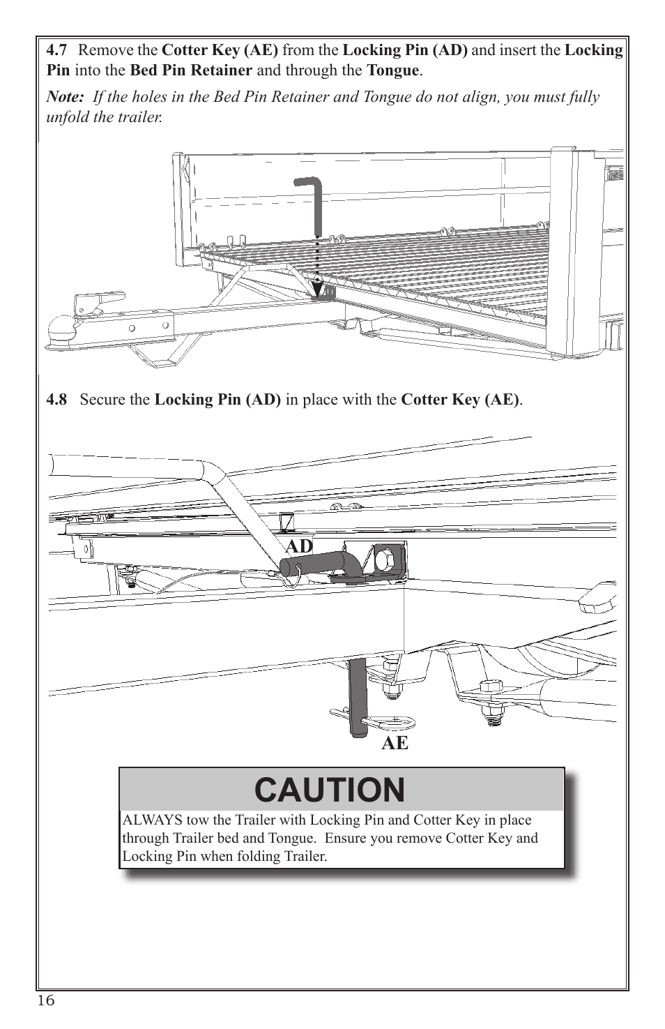 Caution | Craftsman 0220 User Manual | Page 16 / 56