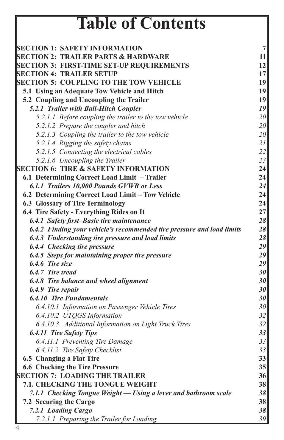 Craftsman 0220 User Manual | Page 4 / 56