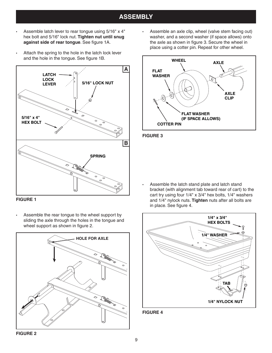 Assembly | Craftsman MONSTER 486.245071 User Manual | Page 9 / 28