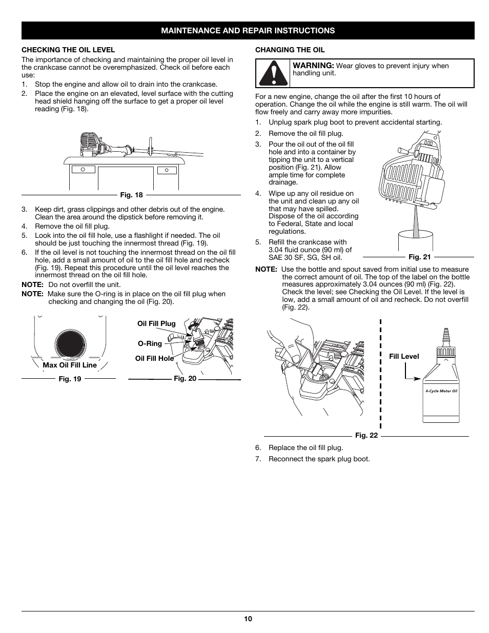 Craftsman 316.79194 User Manual | Page 10 / 36