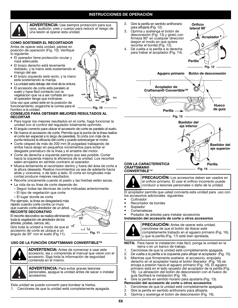 Craftsman 316.79194 User Manual | Page 24 / 36