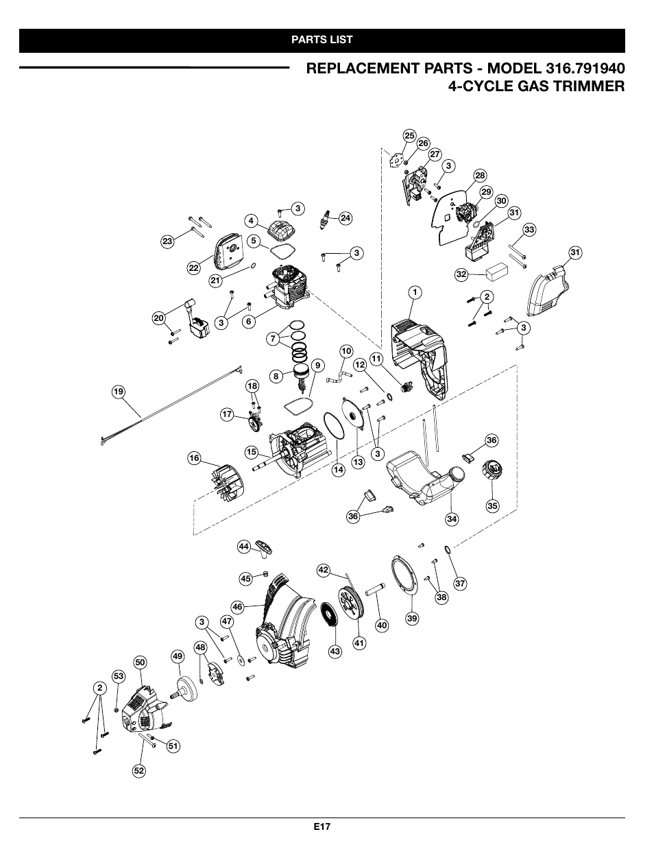 Craftsman 316.79194 User Manual | Page 33 / 36