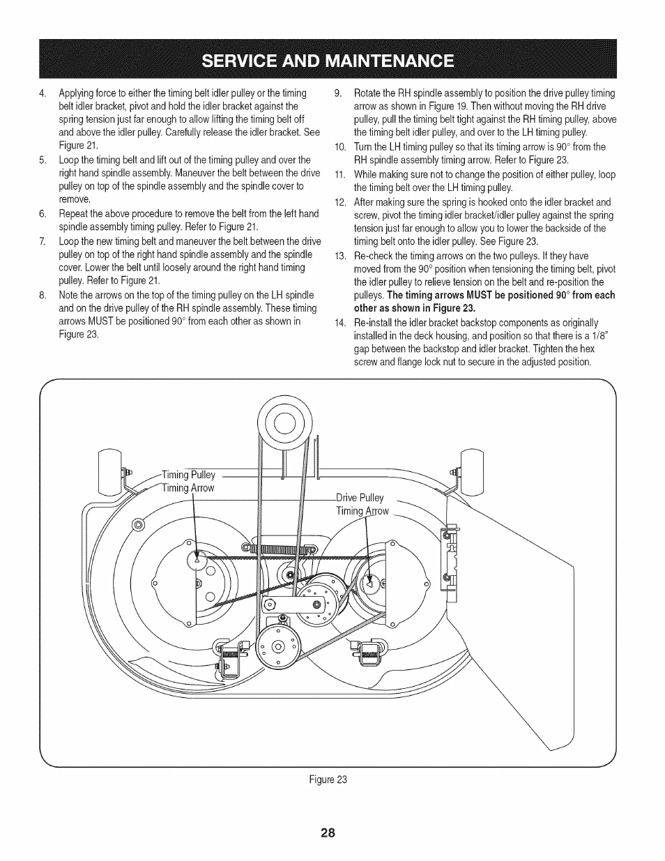 Service and maintenance | Craftsman 247.28933 User Manual | Page 124 / 192