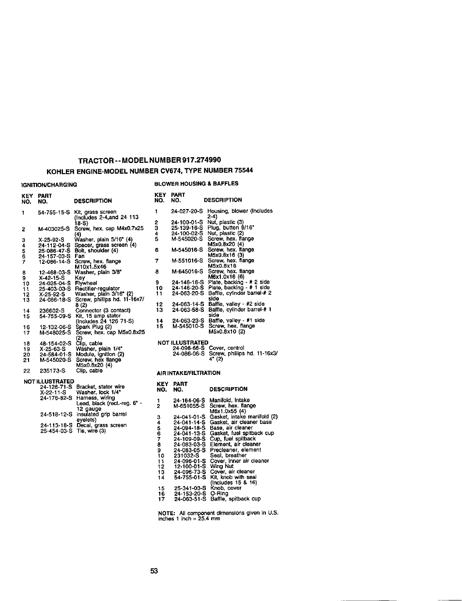 Craftsman 917.274990 User Manual | Page 53 / 60