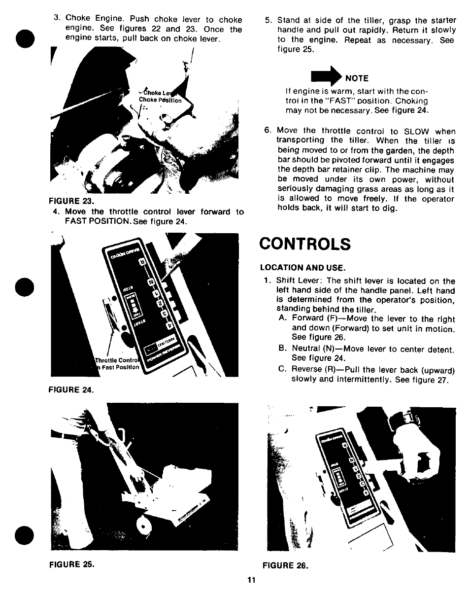 Controls | Craftsman 247.298760 User Manual | Page 11 / 28