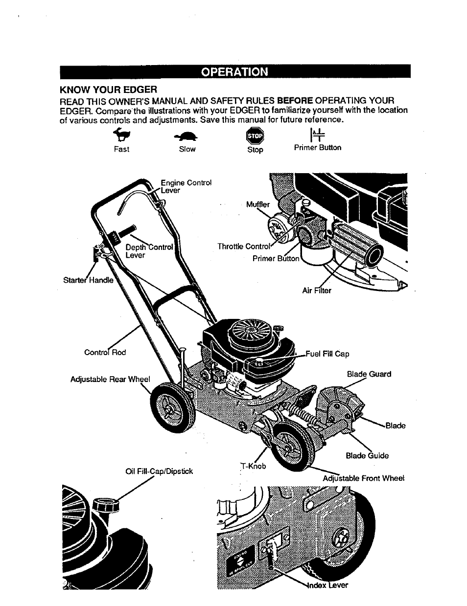 Operation | Craftsman 536.797400 User Manual | Page 6 / 17