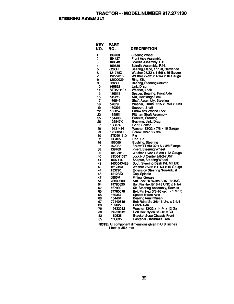 Craftsman 917.271130 User Manual | Page 39 / 60