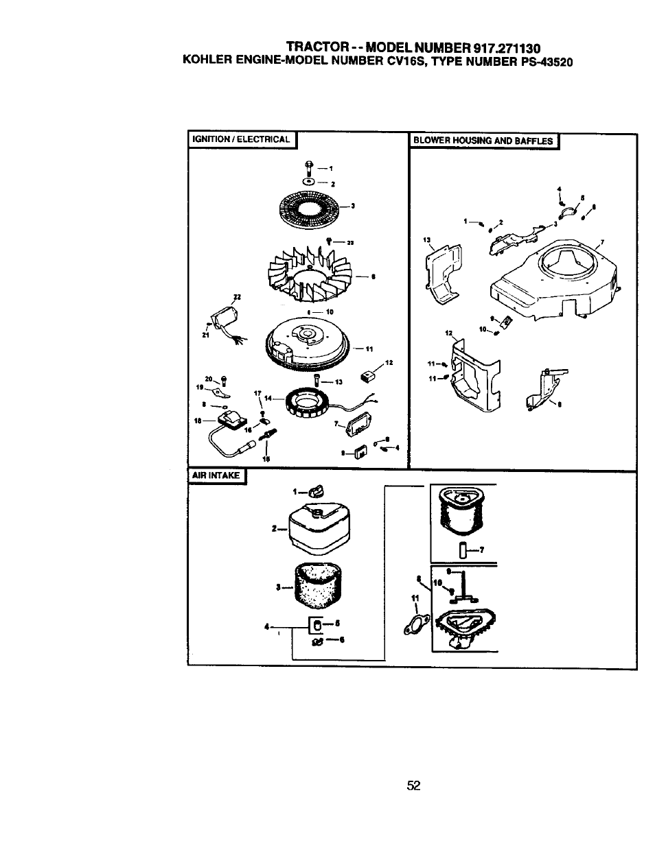 Craftsman 917.271130 User Manual | Page 52 / 60