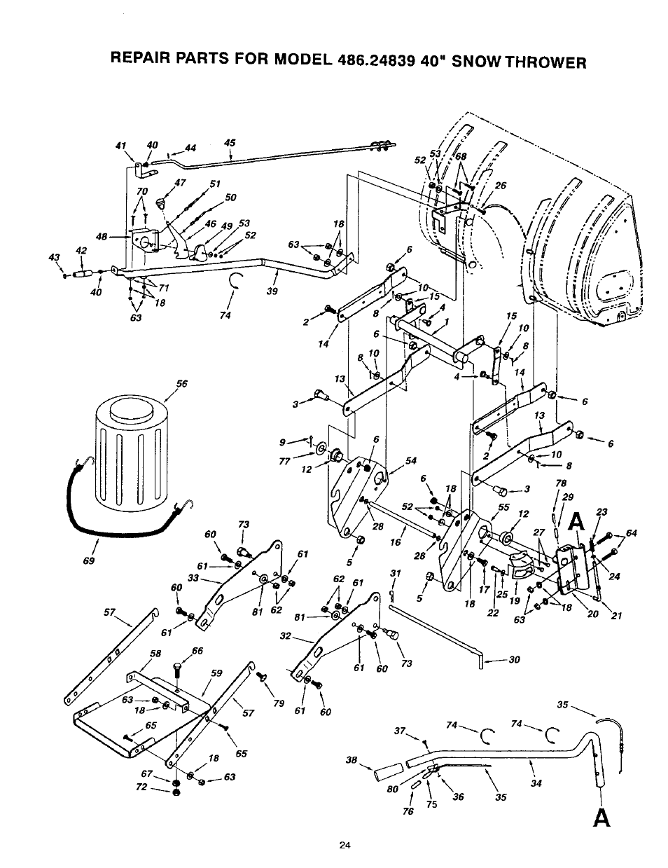 I tel | Craftsman 486.24839 User Manual | Page 24 / 28