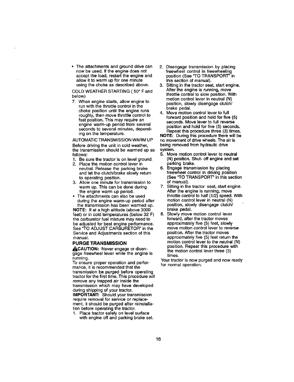 Craftsman 917.272420 User Manual | Page 16 / 64
