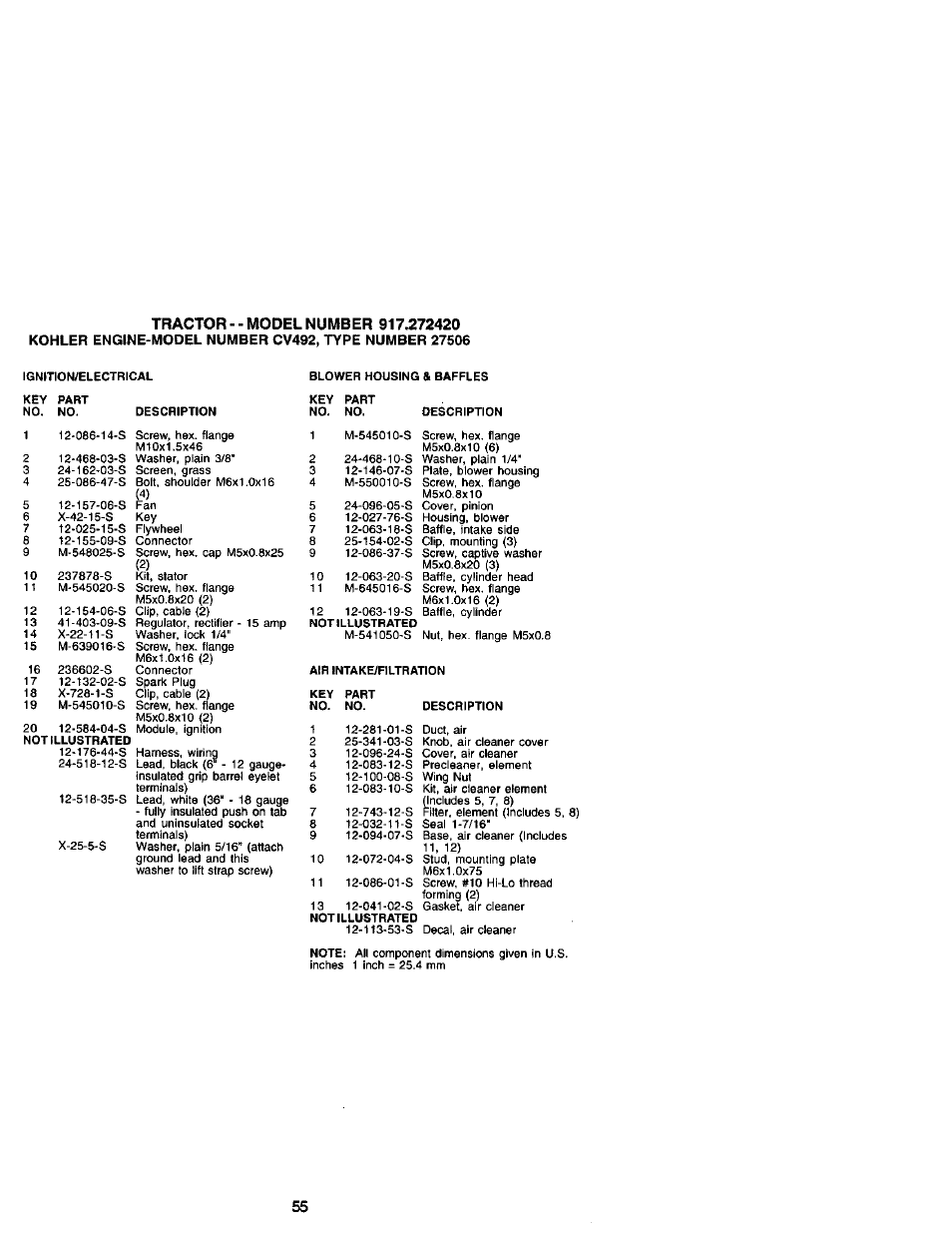 Craftsman 917.272420 User Manual | Page 55 / 64