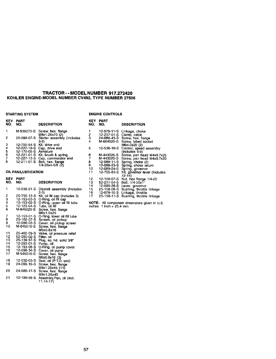 Craftsman 917.272420 User Manual | Page 57 / 64