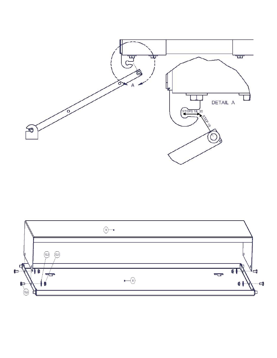 Figure 8, Auxiliary tray installation | Tuffy Security 304 User Manual | Page 7 / 7