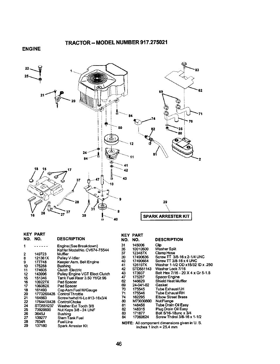 Craftsman 917.275021 User Manual | Page 46 / 64