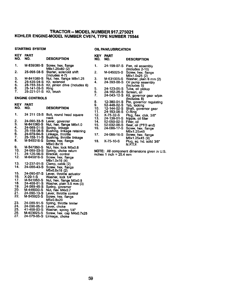 Craftsman 917.275021 User Manual | Page 59 / 64