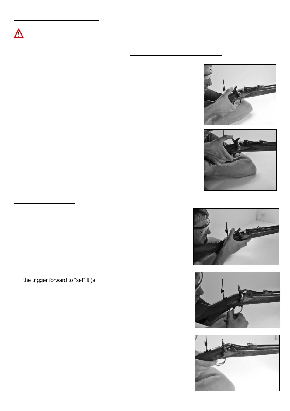 Unloading a live round, Warning, Firing your rifle | Uberti Springfield Trapdoor Cartridge Rifle & Carbine User Manual | Page 15 / 31