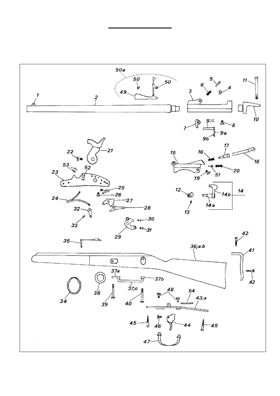Carbine model | Uberti Springfield Trapdoor Cartridge Rifle & Carbine User Manual | Page 20 / 31