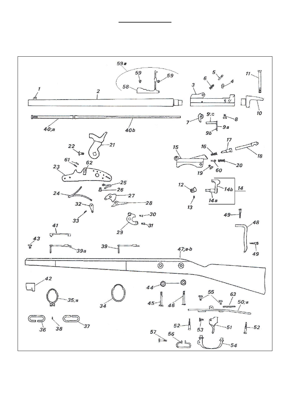 Rifle model | Uberti Springfield Trapdoor Cartridge Rifle & Carbine User Manual | Page 22 / 31