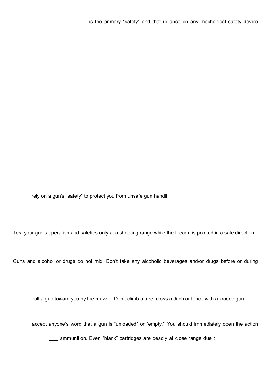 Uberti Springfield Trapdoor Cartridge Rifle & Carbine User Manual | Page 5 / 31