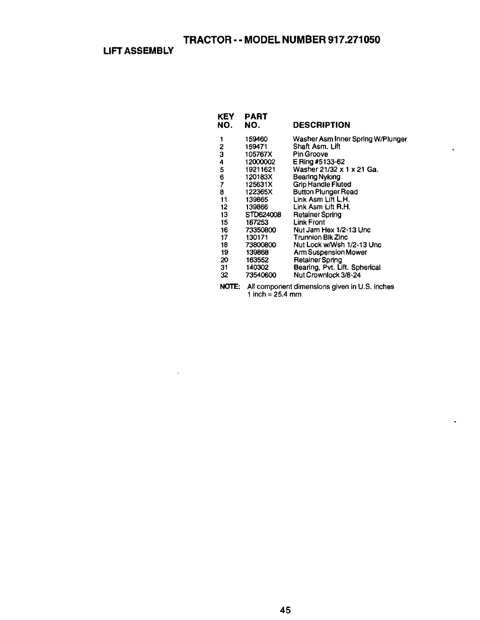Craftsman 917.271050 User Manual | Page 45 / 60