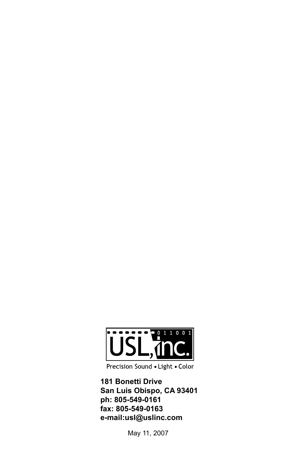 USL XTD-680 User Manual | Page 12 / 12