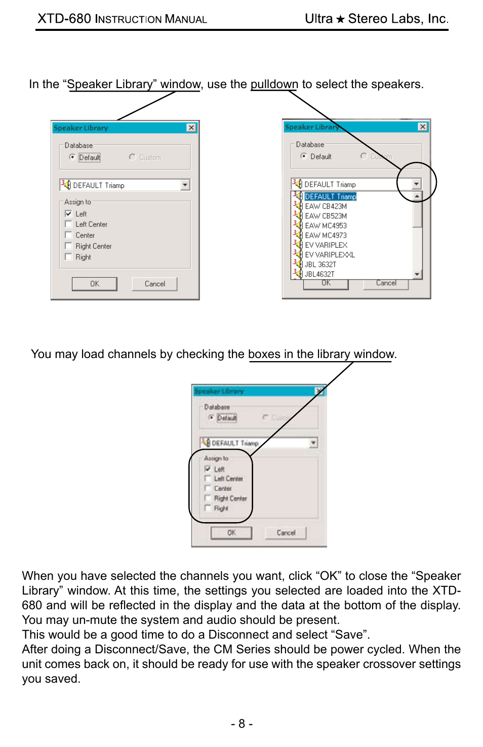 USL XTD-680 User Manual | Page 8 / 12