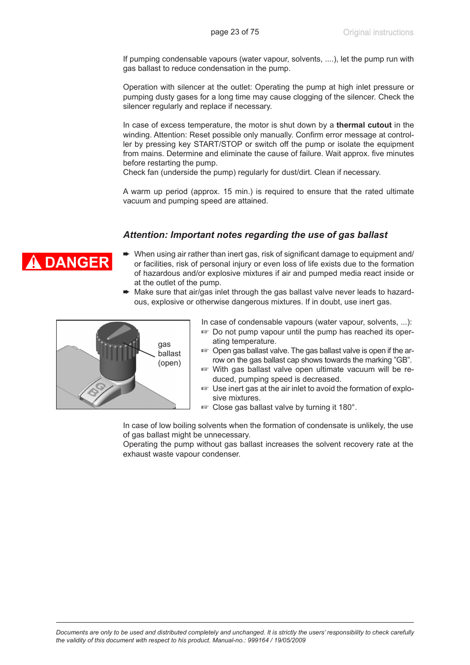 VACUUBRAND PC 3012 VARIO User Manual | Page 23 / 75