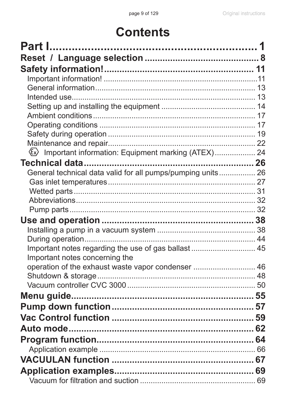 VACUUBRAND PC 3012 VARIO plastic housing User Manual | Page 9 / 129