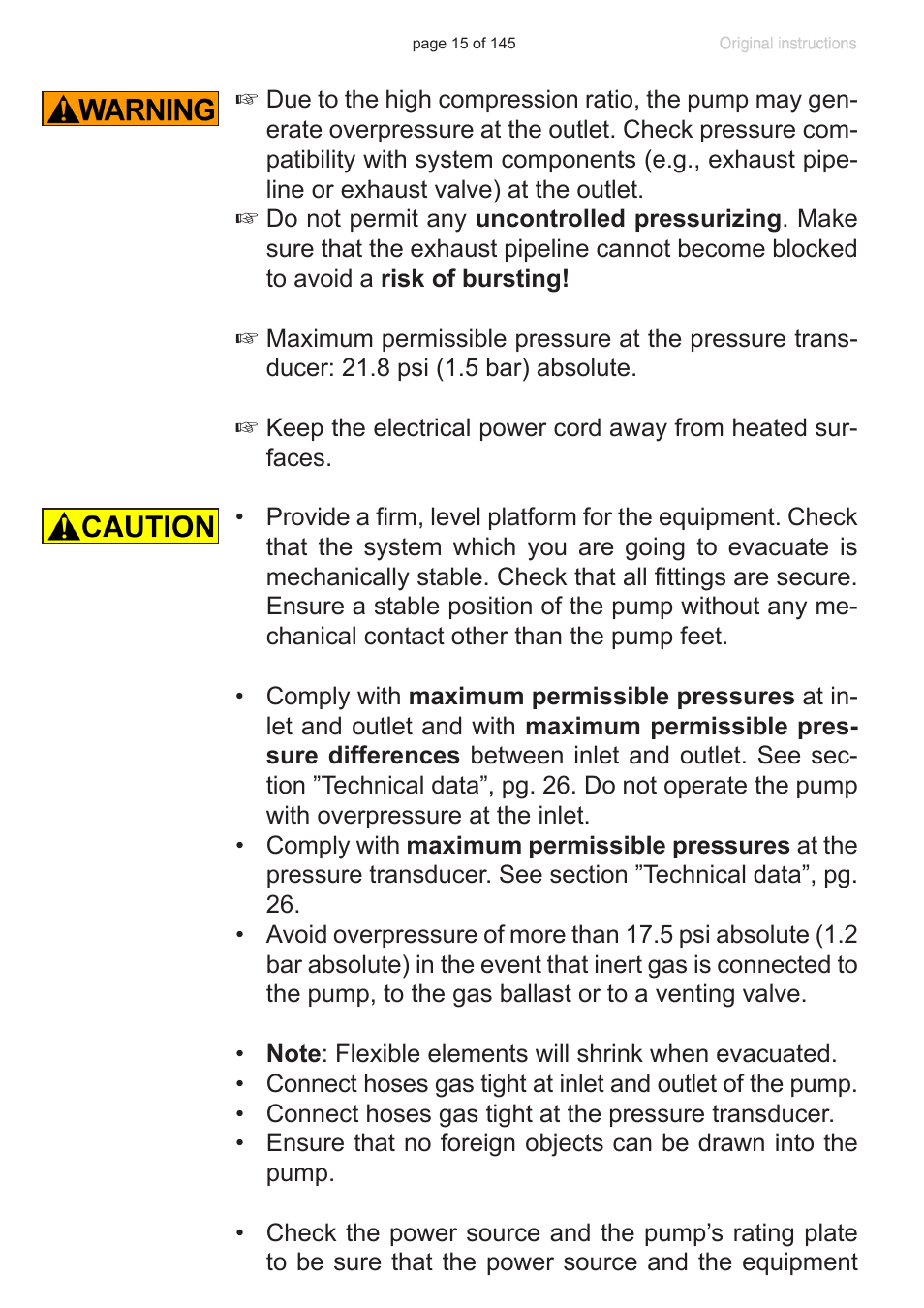 VACUUBRAND PC 3012 NT VARIO Duo User Manual | Page 21 / 151