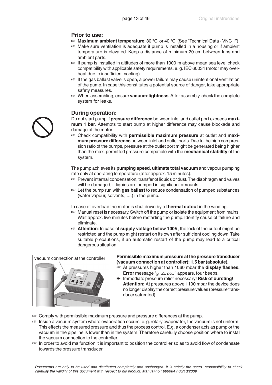 VACUUBRAND PC 600 LAN User Manual | Page 13 / 46