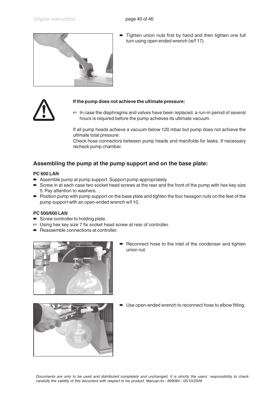 VACUUBRAND PC 600 LAN User Manual | Page 40 / 46