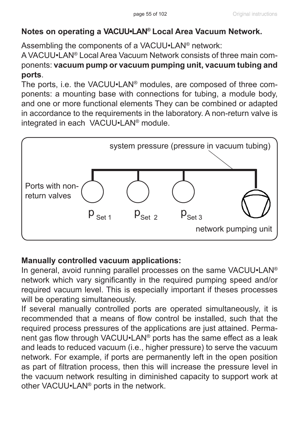 VACUUBRAND PC 600 LAN NT User Manual | Page 55 / 102