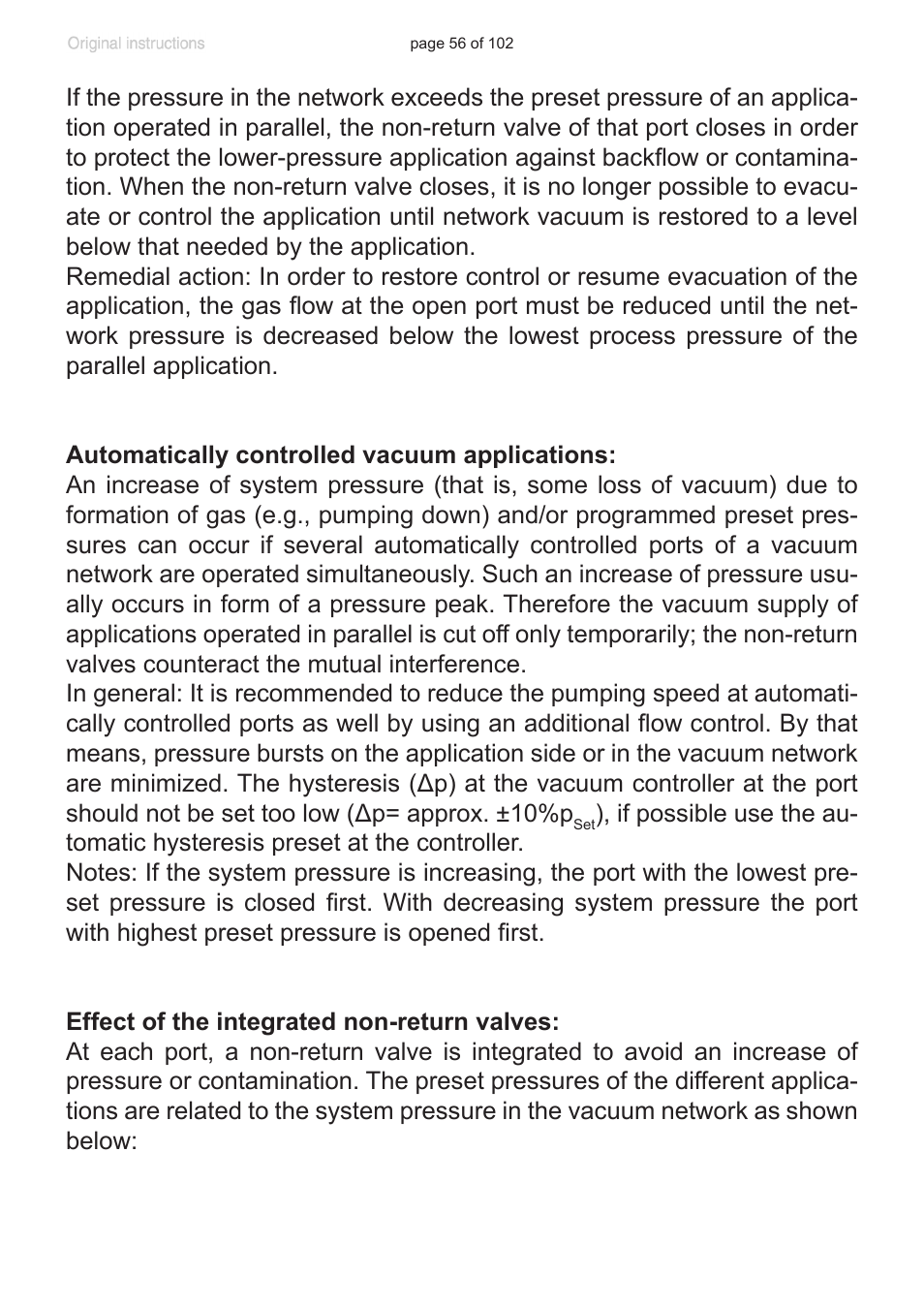 VACUUBRAND PC 600 LAN NT User Manual | Page 56 / 102