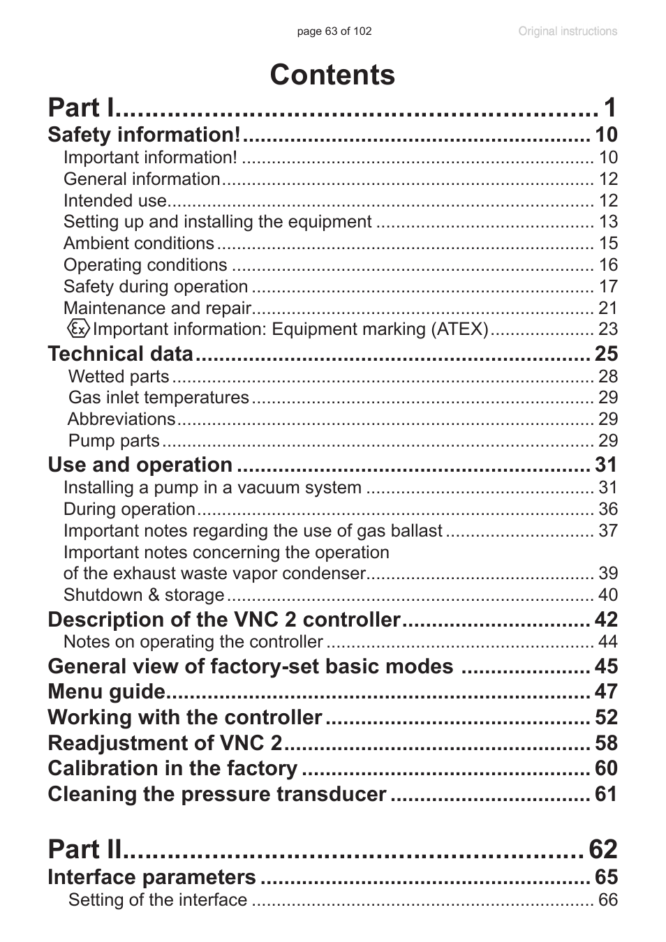 VACUUBRAND PC 600 LAN NT User Manual | Page 63 / 102