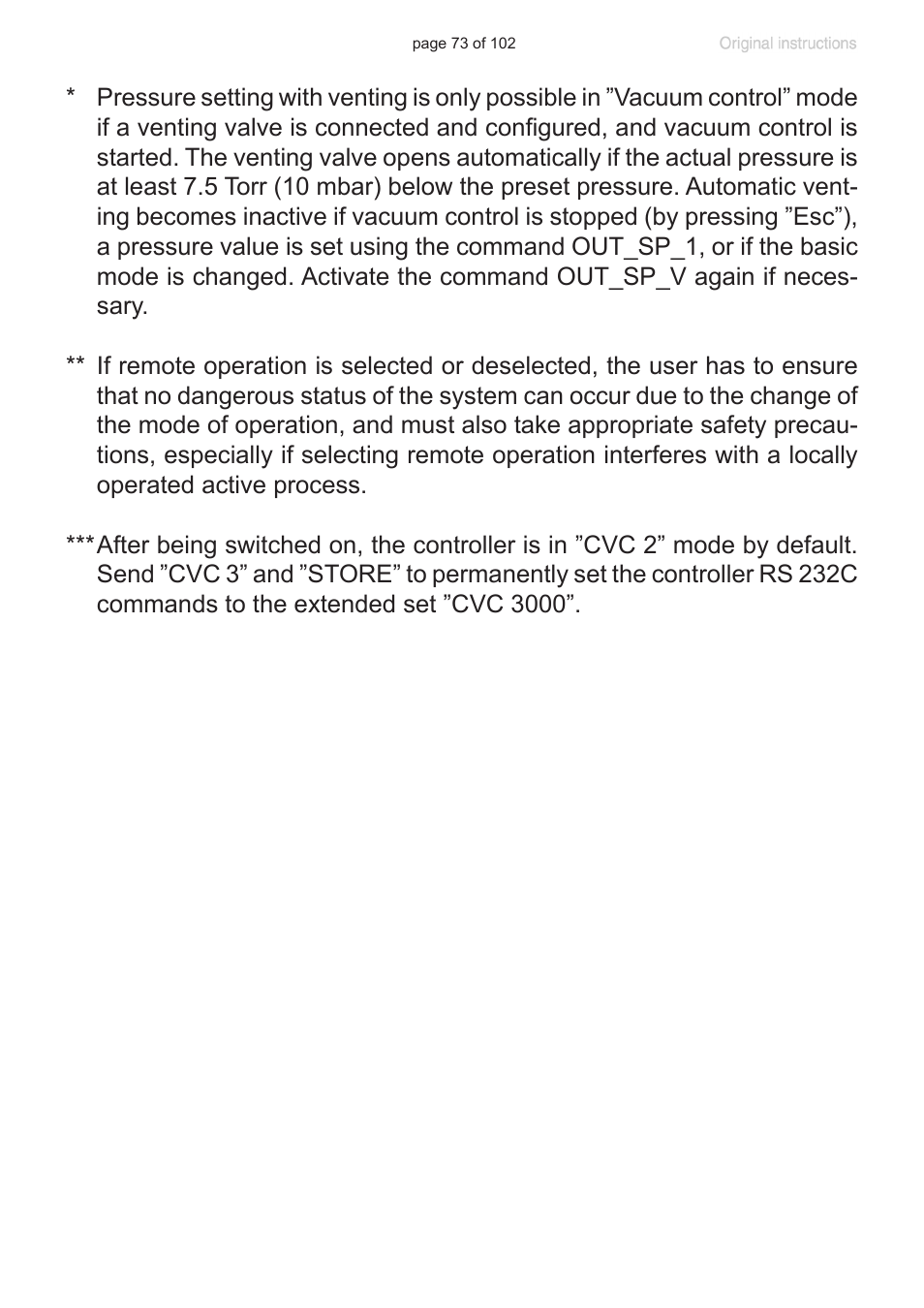 VACUUBRAND PC 600 LAN NT User Manual | Page 73 / 102