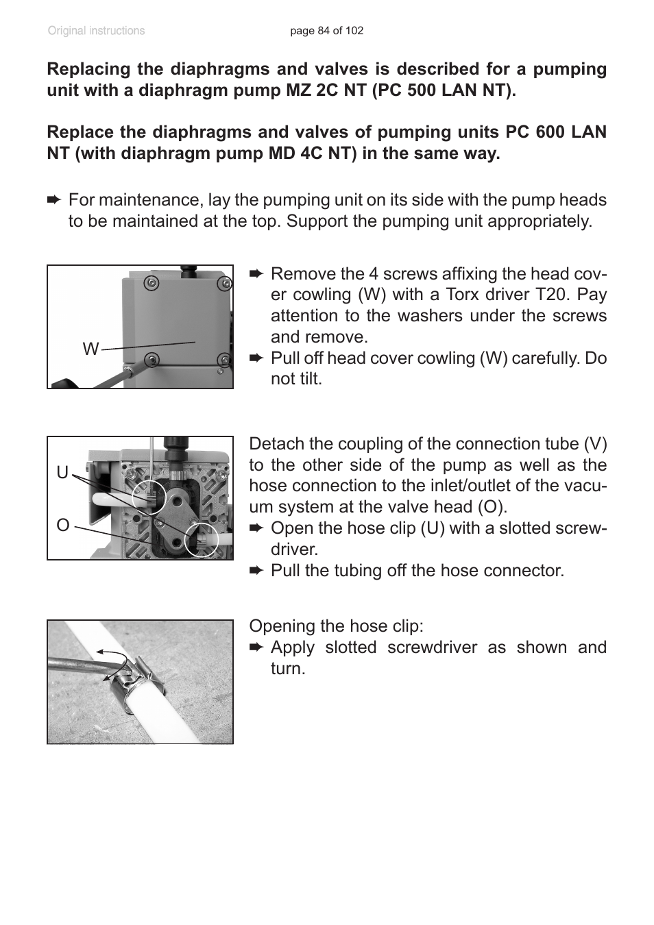 VACUUBRAND PC 600 LAN NT User Manual | Page 84 / 102