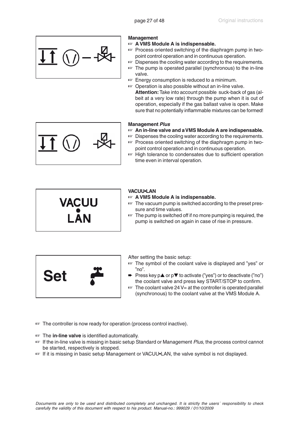 VACUUBRAND PC 620 User Manual | Page 27 / 48