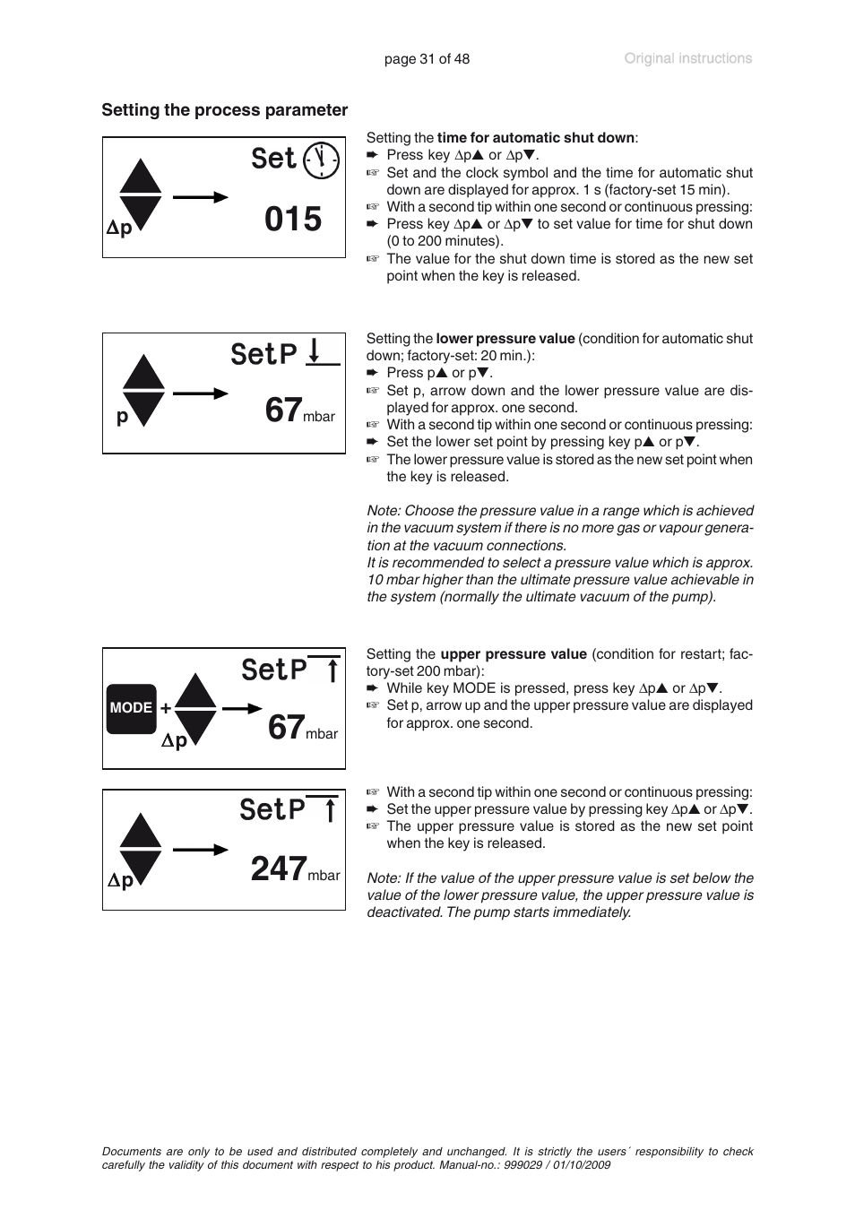 VACUUBRAND PC 620 User Manual | Page 31 / 48
