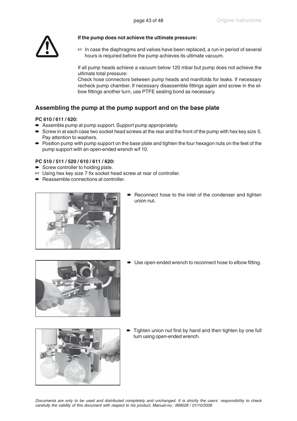VACUUBRAND PC 620 User Manual | Page 43 / 48