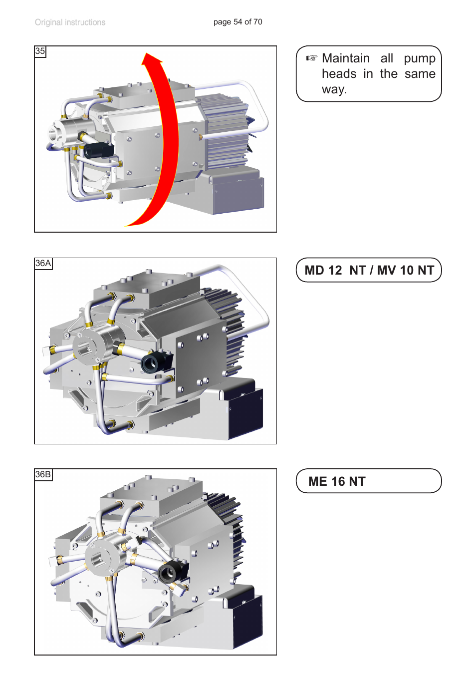 VACUUBRAND MV 10 NT User Manual | Page 54 / 70