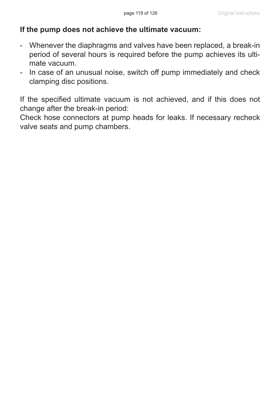 VACUUBRAND MV 10 NT VARIO User Manual | Page 119 / 126
