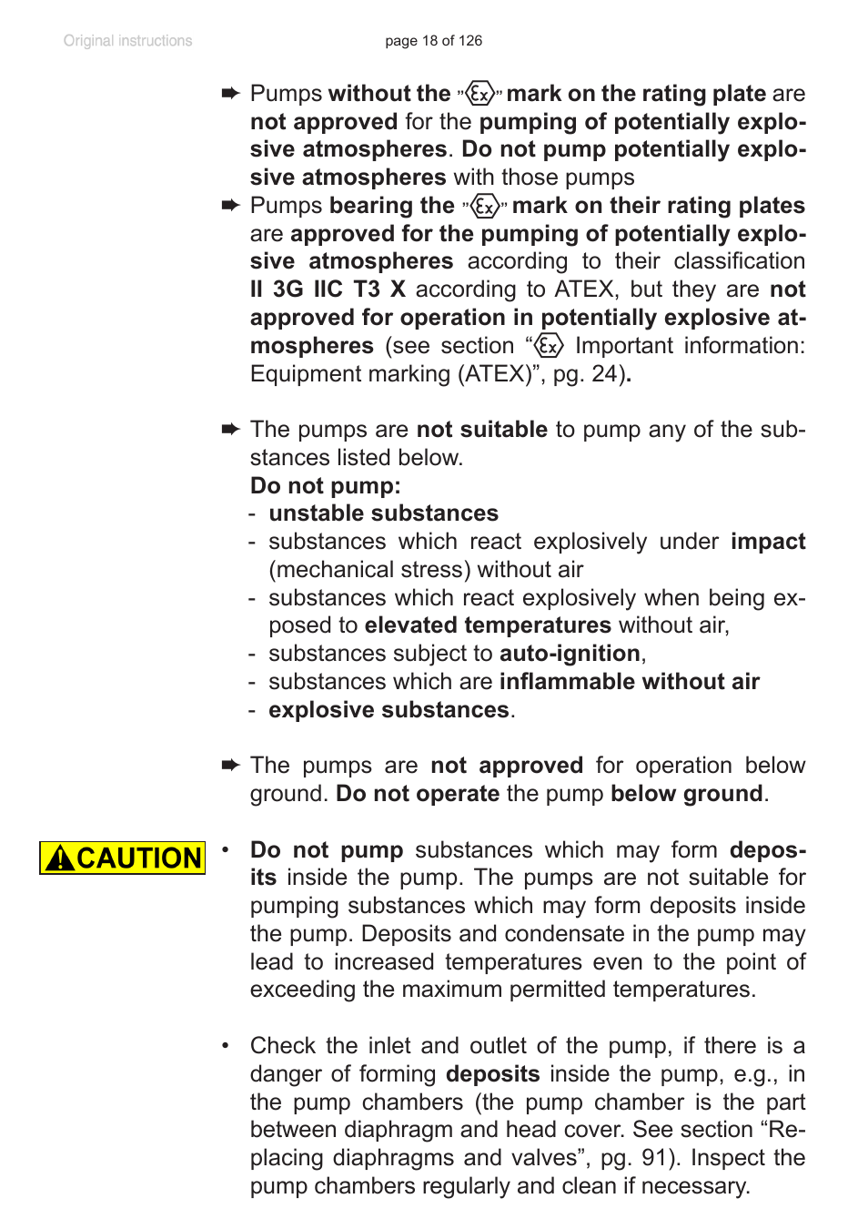 VACUUBRAND MV 10 NT VARIO User Manual | Page 18 / 126