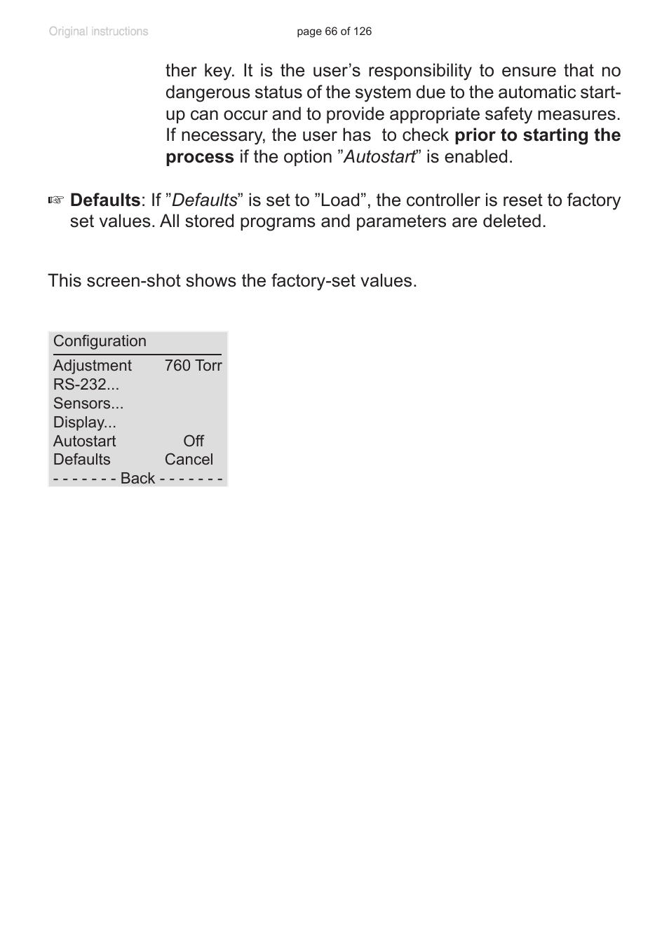 VACUUBRAND MV 10 NT VARIO User Manual | Page 66 / 126