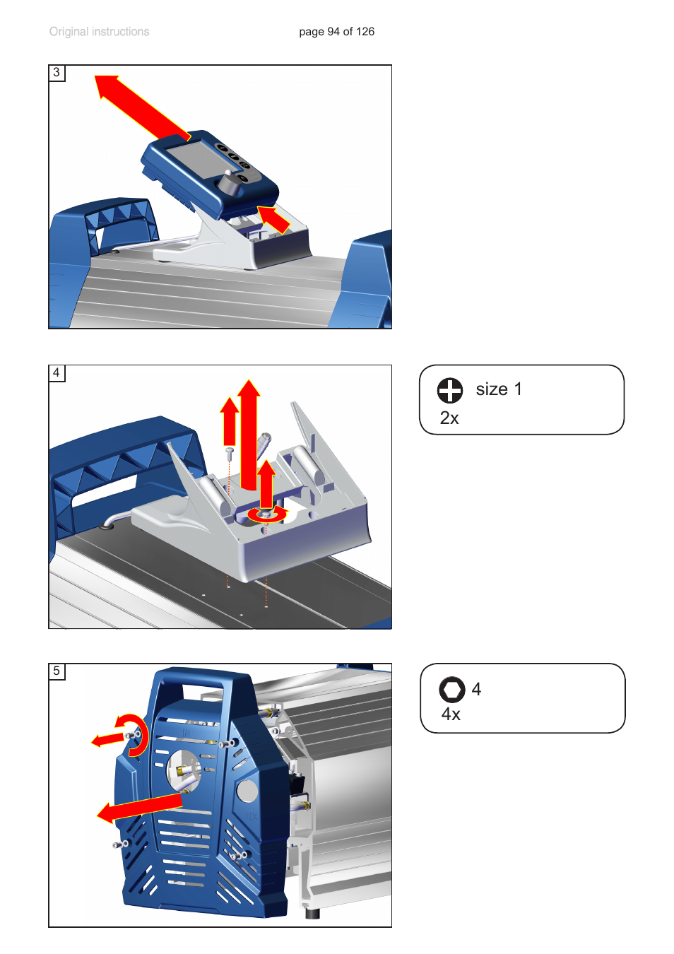 Size 1 2x | VACUUBRAND MV 10 NT VARIO User Manual | Page 94 / 126