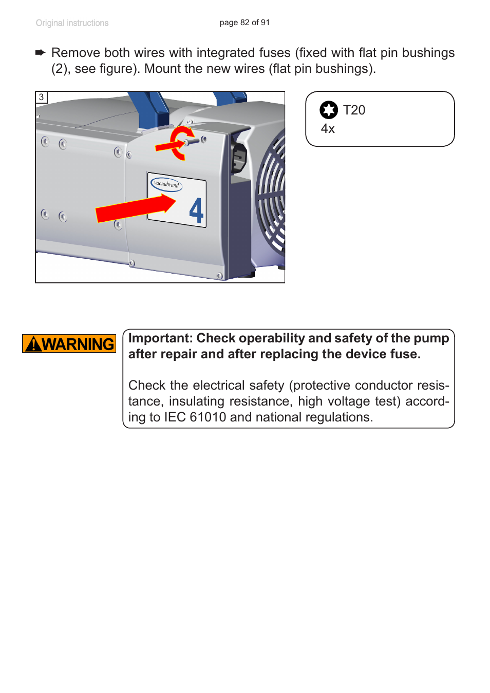 VACUUBRAND MZ 2S NT User Manual | Page 82 / 91